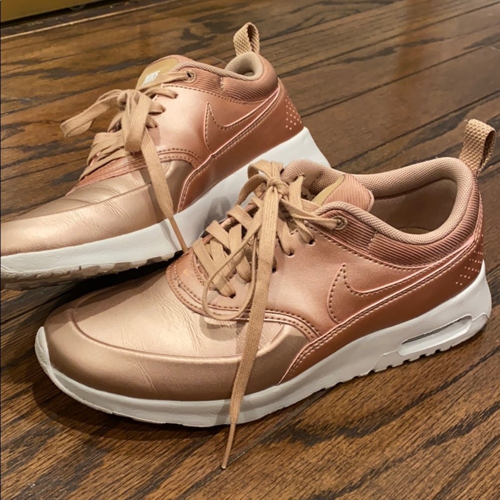 Nike Rose Gold Air Max Thea size 6